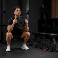 Disques de poids 15 kg total