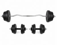 Ensemble d'haltères et de barres de 30 kg