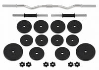 Ensemble d'haltères et de barres de 30 kg